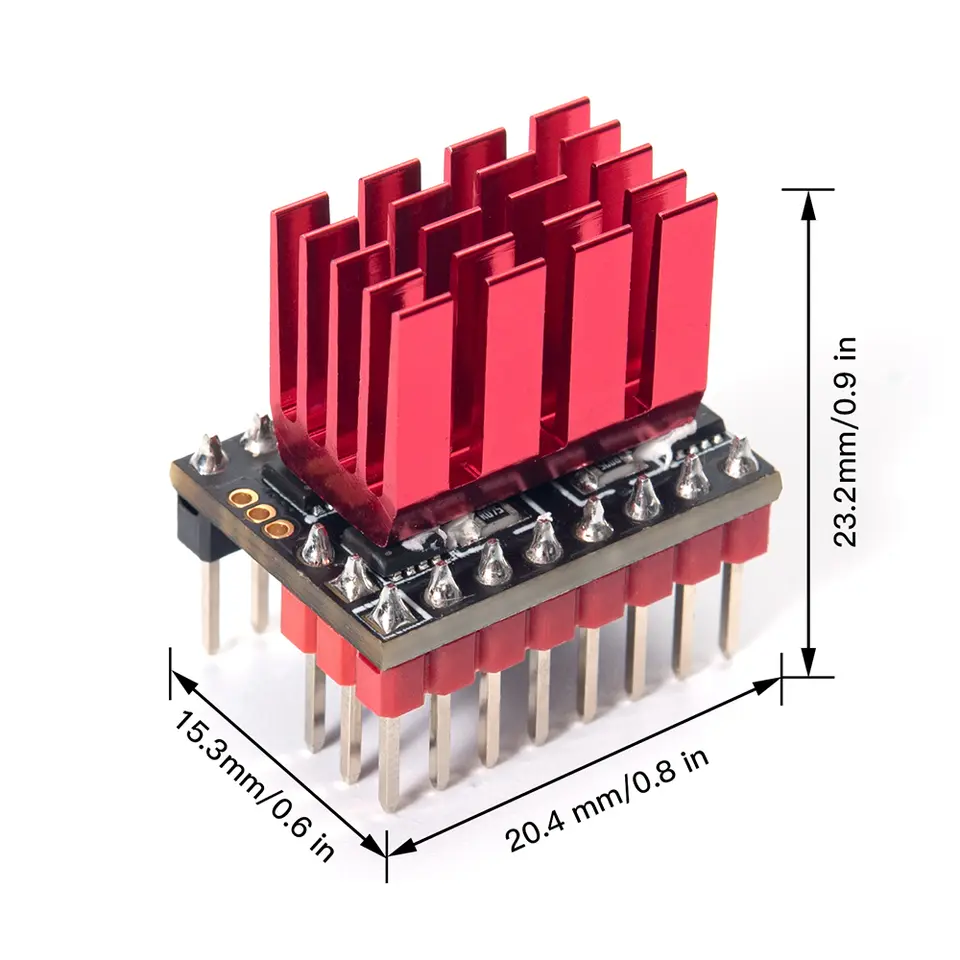 BIGTREETECH TMC5160T TMC5160T Pro TMC5160T PLUS Stepper Motor Driver Mute Stepstick Driver Vs TMC2209 For Octopus Pro SKR V1.4 image 4