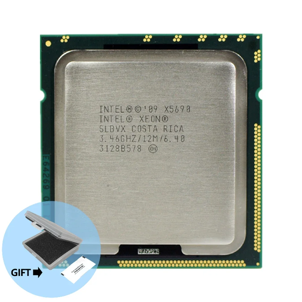 

Процессор Intel Xeon X5690 LGA 1366 3,46 ГГц 1333 ГТ/с 12 МБ 6 ядер МГц SLBVX