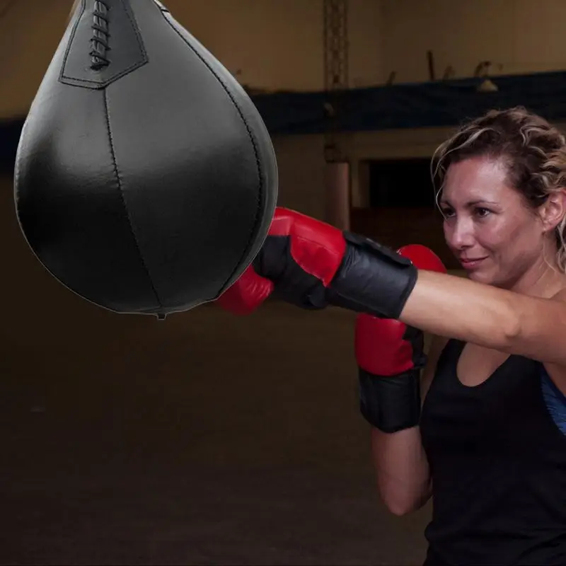 Boxing Speed Ball Speed Ball Boxing Bag Pear Boxing Speedbags With Pump And Safety Button MMA Muay Thai Fitness Fighting Sport