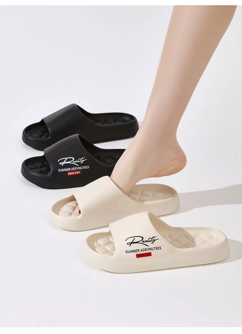 إيفا الصيف المضادة للانزلاق مقاومة للرائحة داخلي في الهواء الطلق الحمام النعال العصرية المنزل الراحة الأحذية