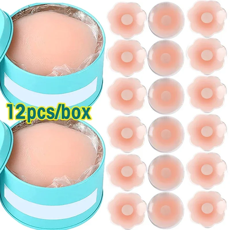 Capezzoli Invisibili Senza Adesivo – Copri Capezzoli Adesione Termica, Riutilizzabili E Lavabili – Perfetti Per Abiti Senza Reggiseno – 1 Paio - 5