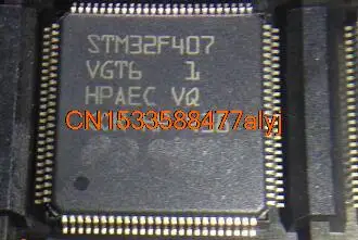 

100% NEW Free shipping 32 bit microcontroller of original ST LQFP-100 STM32F407VGT6 patch embedded chip
