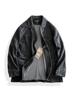 Amekaji Wear Clothes Men American Retro Workwear Leisure Suit Jacket Coat Washed Distressed Good Quality 1