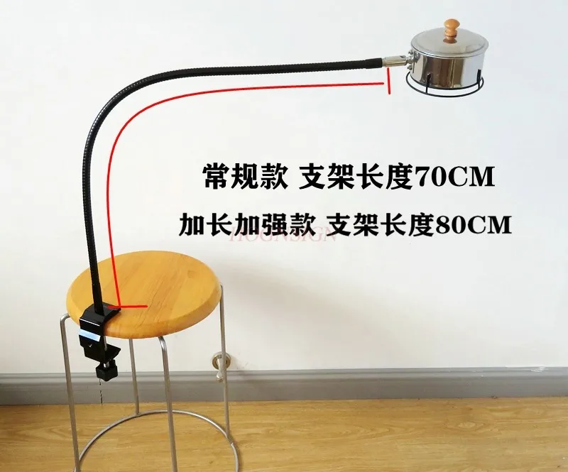 Clip-on household open fire moxibustion rack instrument moxa moxa cake column combustion chamber hanging