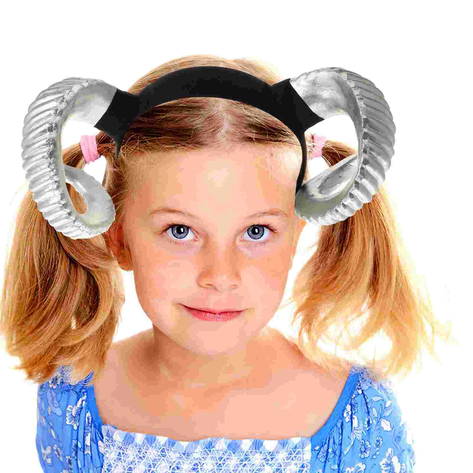 Dog Snacks Claw Headband Child Christmas Hair Bands Sheep Horns Cosplay Accessories