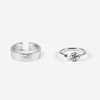 Korean Version of The New Felix Peripheral Metal Flower Ring Trend Men and Women Jewelry Lovers Accessories Gift 1