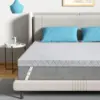 4-Inch Firm Mattress Topper King Size Firm to Extra Firm Memory Foam Bed Topper - Relieve Back Pain High Density Foam Mattress 1