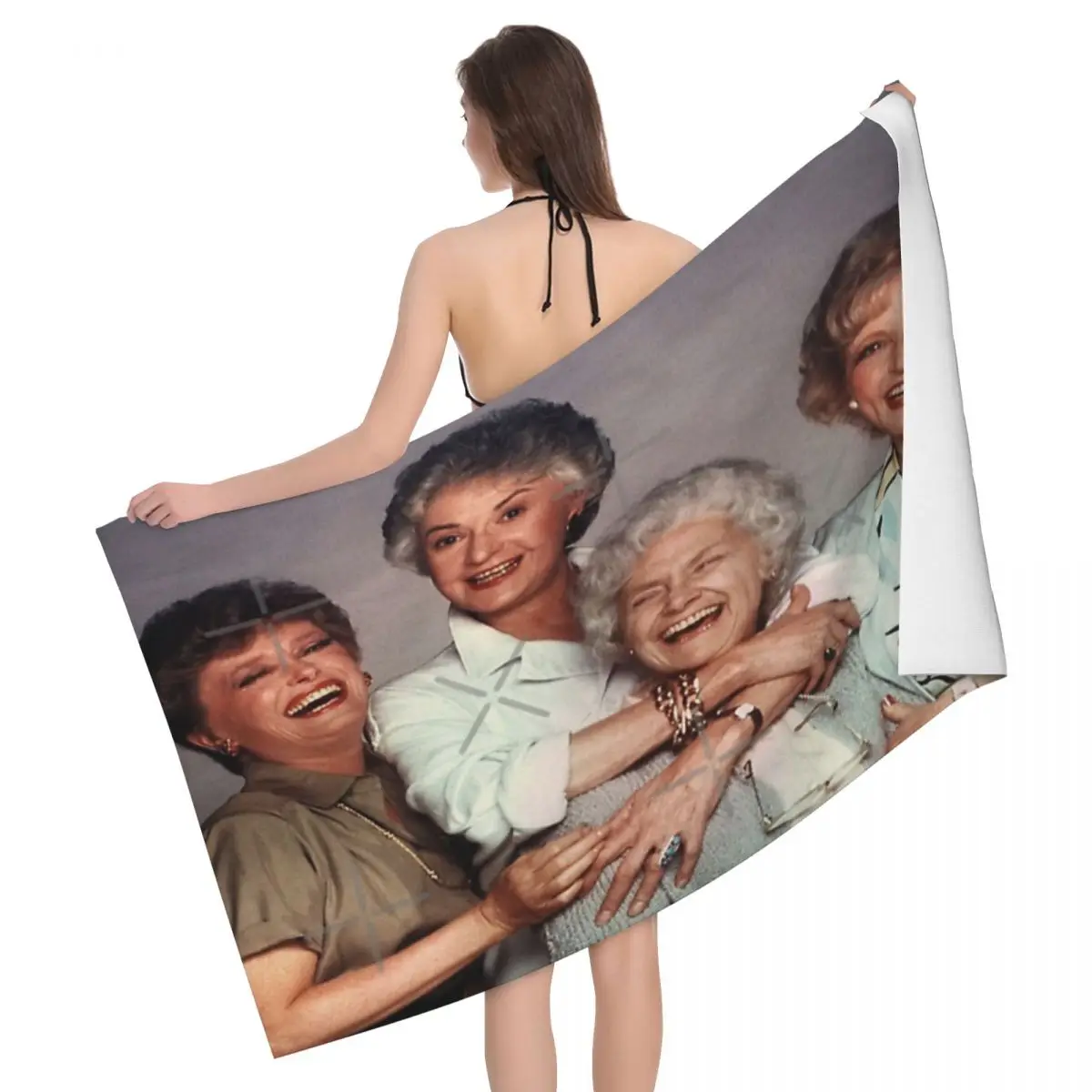 

The Golden Girls 80x130cm Bath Towel Brightly Printed For Tour For Party