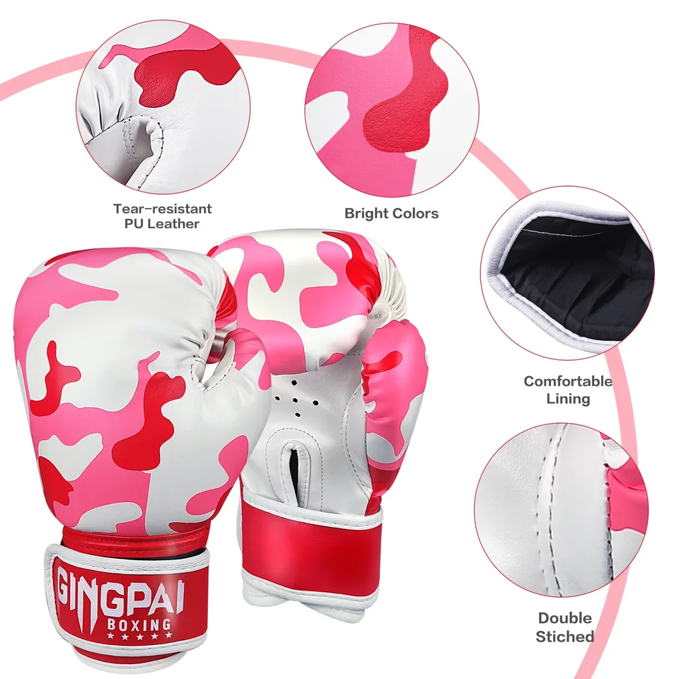 longeek Guantoni boxe per bambini Guantoni da boxe protettivi