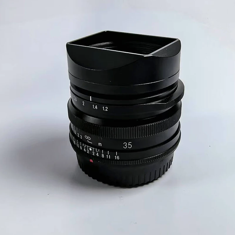 Metal Lens Hood W/TCap fit for VOIGTLANDER NOKTON 35mm F1.2 X 23mm