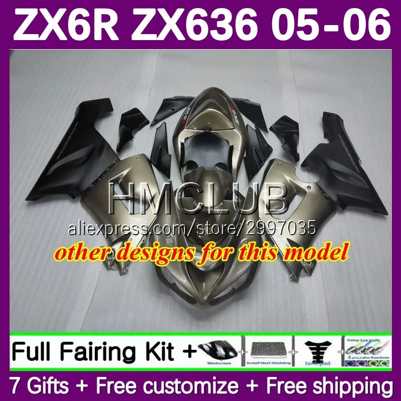 Fairing Kit For KAWASAKI NINJA ZX 6R 600 636 6 R ZX636 ZX6R