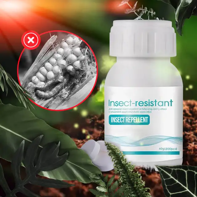 40 G Palackozott Növényi Virág Rovarriasztó Bór Műtrágya Univerzális Profi Élelmiszer -Termesztési Otthon