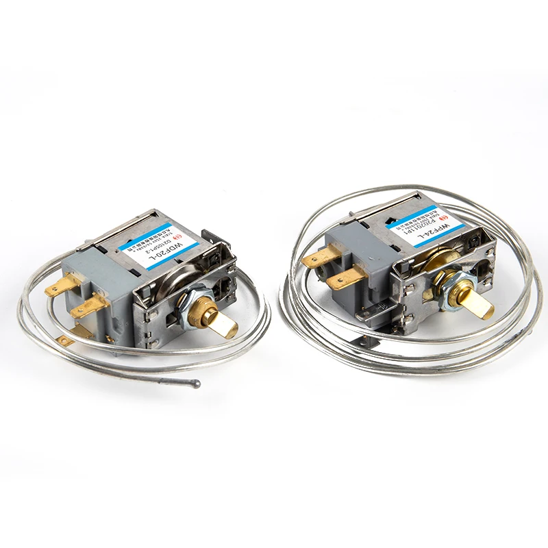 Refrigerator thermostat 1Pc WDF18/19/20/22/24-K Refrigerator Parts Household 250V Metal Temperature Controller