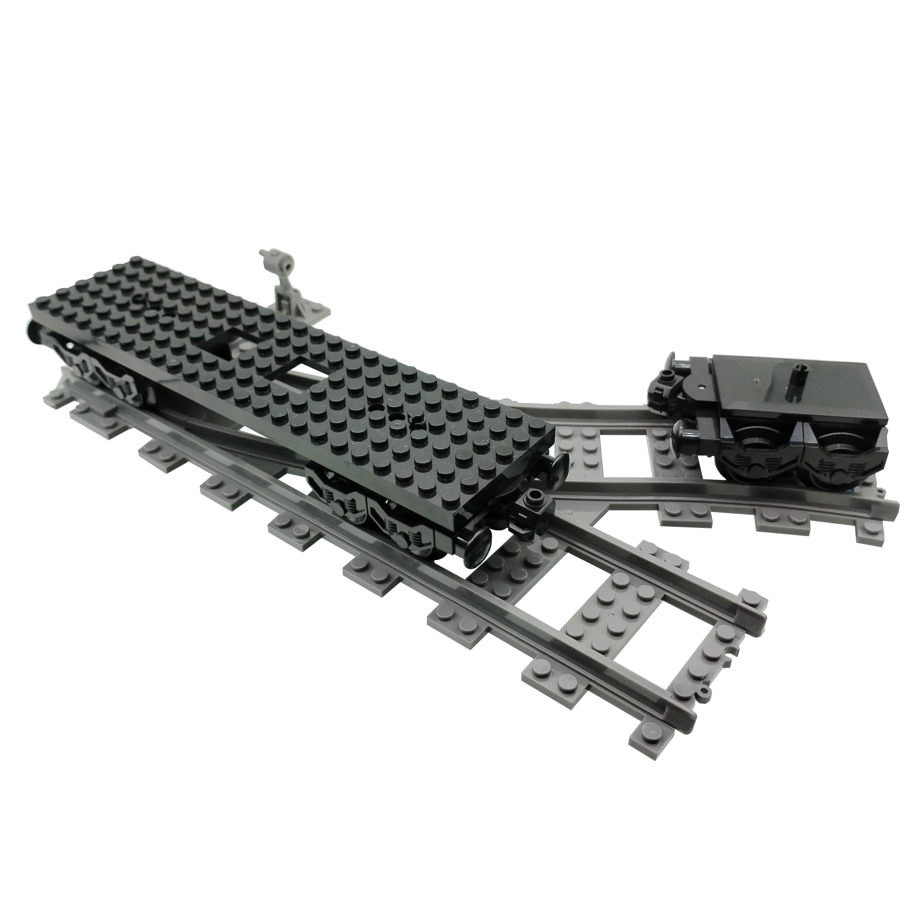 어린이 도시 기차용 기술 MOC 장난감, 6x24 베이스 휠 캐리지 빌딩 블록 조립 부품, 창의적인 아이디어 DIY 선물