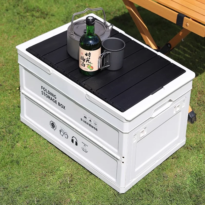 OutdoorTravelStorageBoxThickedFoldingStorageBoxCampingPicnic