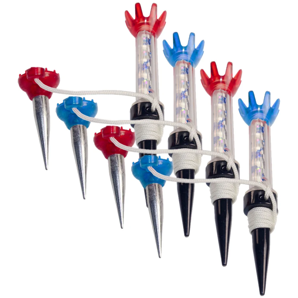 

4 Pcs Magnets Golf Tee Tack Fixer Course Accessories Balls Tees Support Stand Professional Golfs Base Child