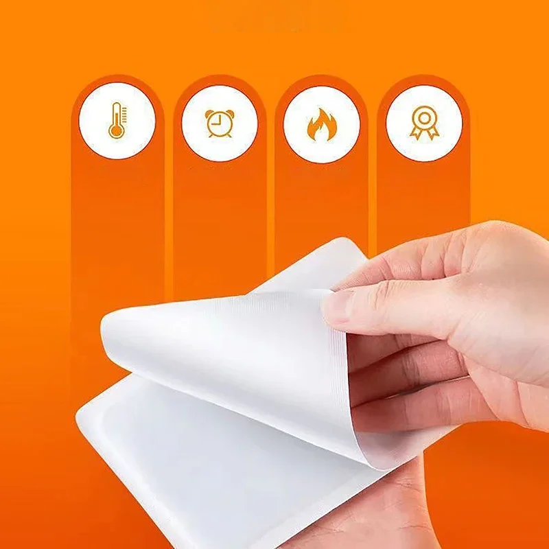 10pcs/bag Winter Protection Adhesive Body Warmer Self-heating Warm Baby Sticker Coldproof Waist Belly Patch Health Warming Paste