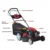 High Power Lawn Mower 18 Inch 4 Stroke Engine Self Propelled Hand Push Type Home Garden Grass Cutter Lawn Maintenance Tool 6