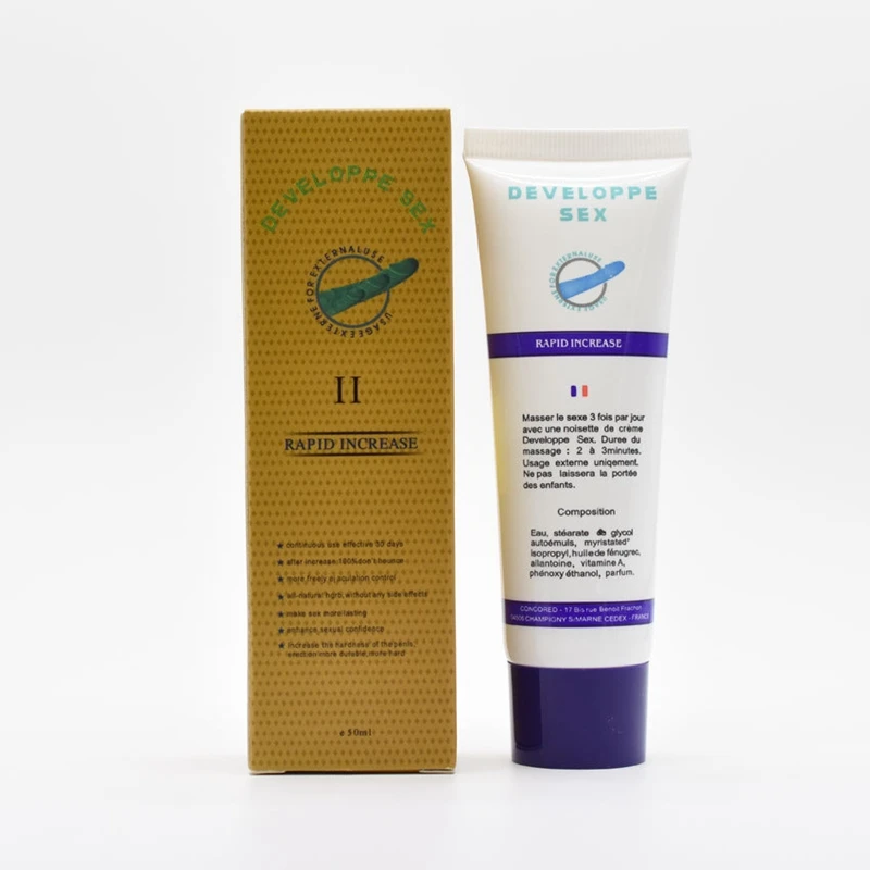 Penis Enlargement Cream Male Extender Erection Enhancer Lubricant XXL Cream Lasting Erection Penis Enlarge Enhancer Gel 50ml