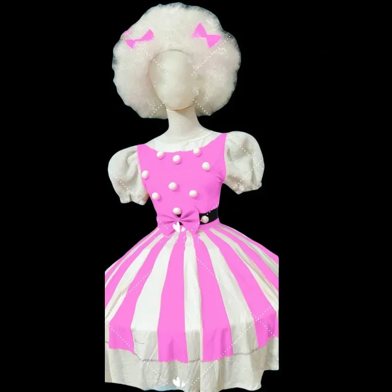 Costume cosplay da clown Giochi di ruolo Tour di squadra Abiti da spettacolo Festa di carnevale Parco divertimenti Rave Outfit Ballerino Abbigliamento da palcoscenico - immagine 4