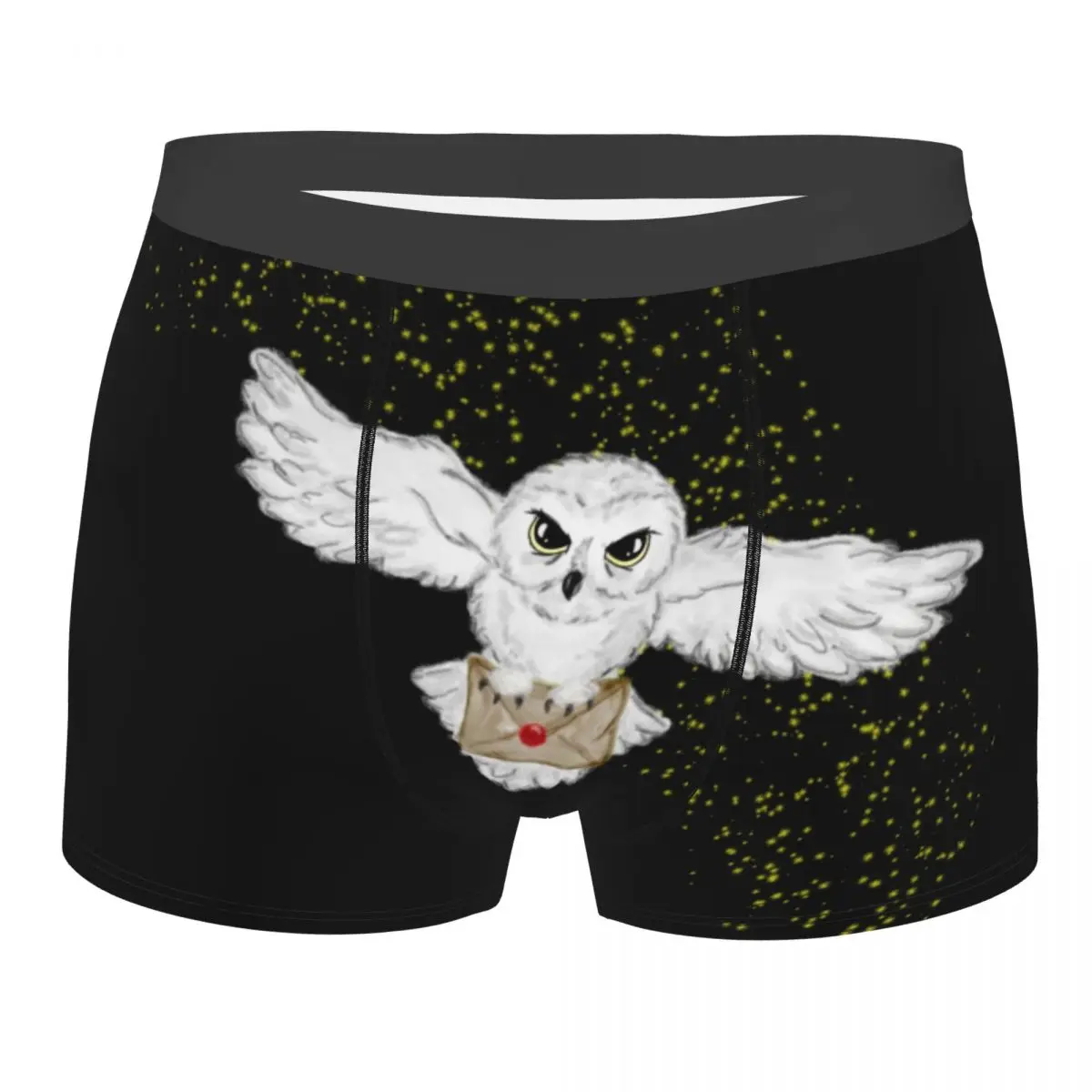

Custom Owl Flight Tote Bag нижнее белье для мужчин, эластичные боксеры Witch Magic короткие трусики-шорты, мягкие трусы для мужчин