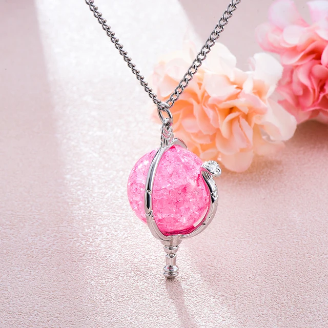 Classic Cartoon Tv Drama W.I.T.C.H. Series Necklace "Heart of Kandrakar" Pendant for Movie Fans Cosplay Jewelry Christmas 5