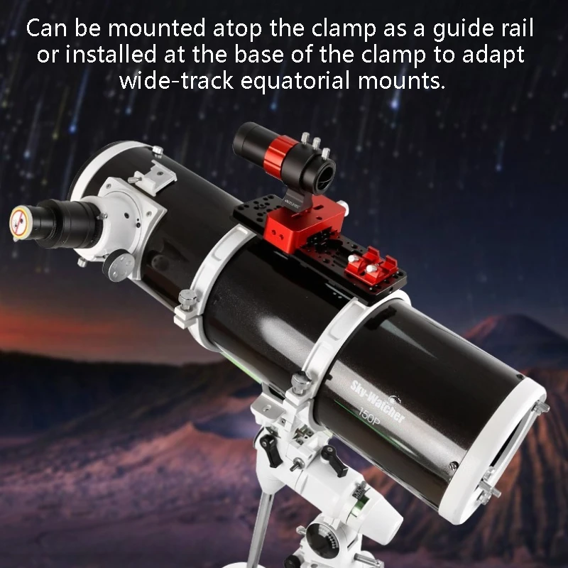 1PC 220/335/440/445mm Wide-Track Guiding Rail Equatorial Mount Dovetail Plate Astronomical Telescope Accessories