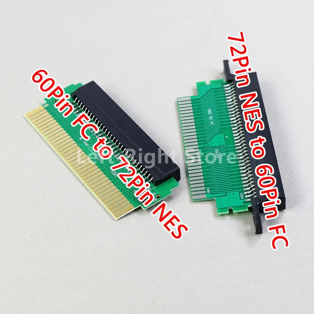 Convertitore Adattatore Da 60 Pin A 72 Pin Sostitutivo 1Pc Per Sistema Console Nintendo Nes Da 72 Pin A 60 Pin Per Convertitore Da Nes A Fc
