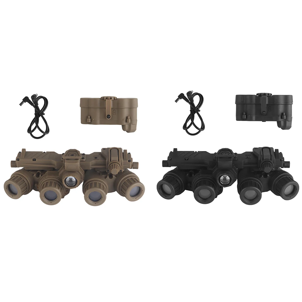 GPNVG 18 Night Vision Goggle Helmet Binocular Model Four-Eye Night Vision Device Model Airsoft Hunting Binoculars Movies Props