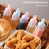 Mini Sauce Squeeze Plastic Seasoning Box Cat Claw Condiment Dressing Salad Dressing Containers For Outdoor Barbecue Camping 3