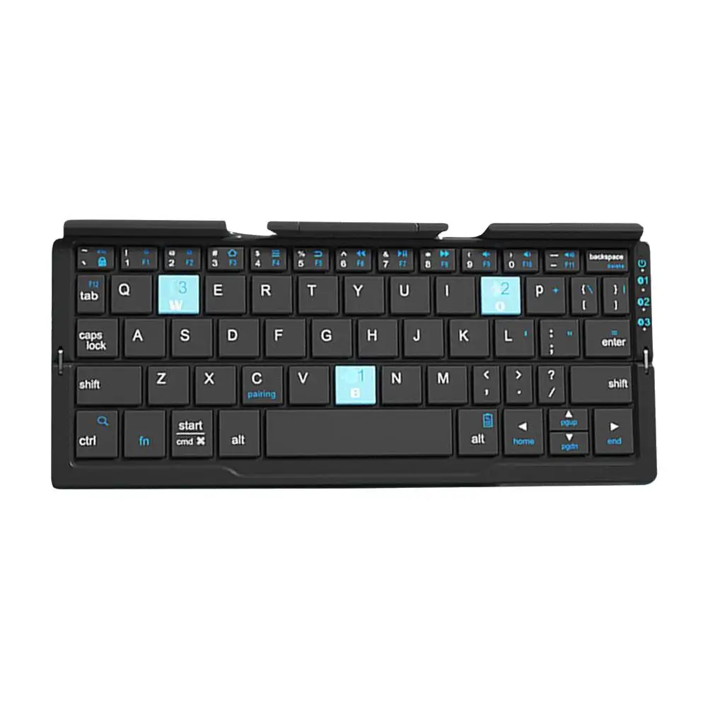 Portable Bluetooth Folding Keyboard for IOS/Android/Windows Tablet Mobile Phone Portable Keyboard Computer Accessories B1P6