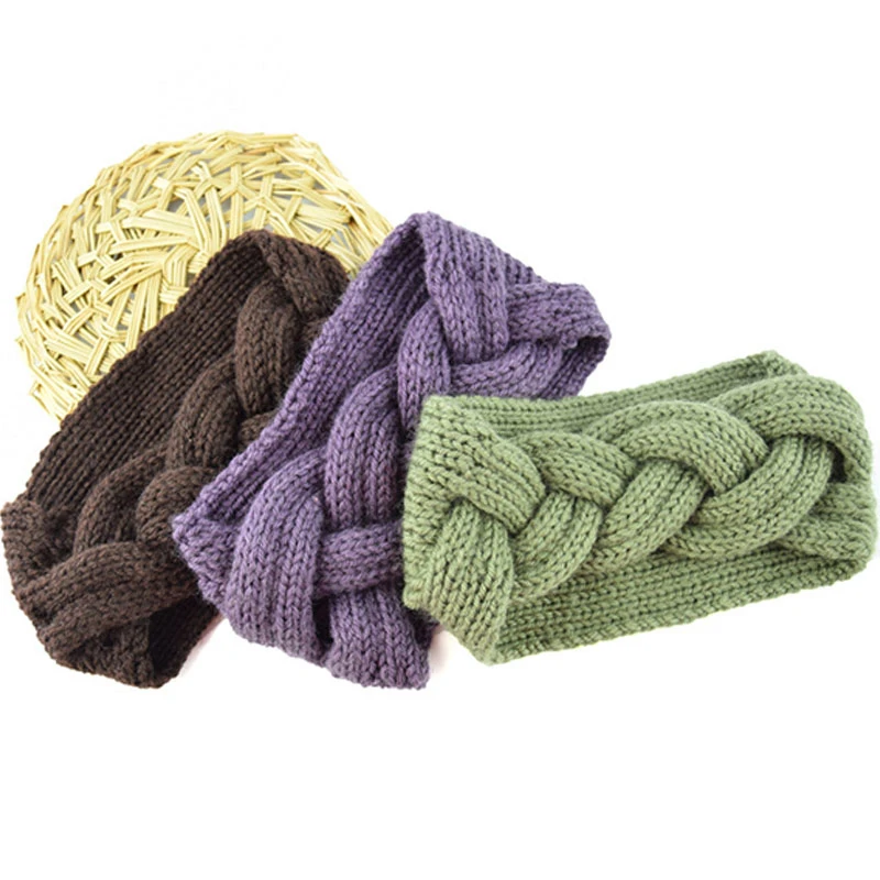 Bandeau de sauna élastique au crochet pour bébés filles, accessoires pour  cheveux, bandeau gaufré pour projets d'artisanat, 14x14cm, 4 pièces