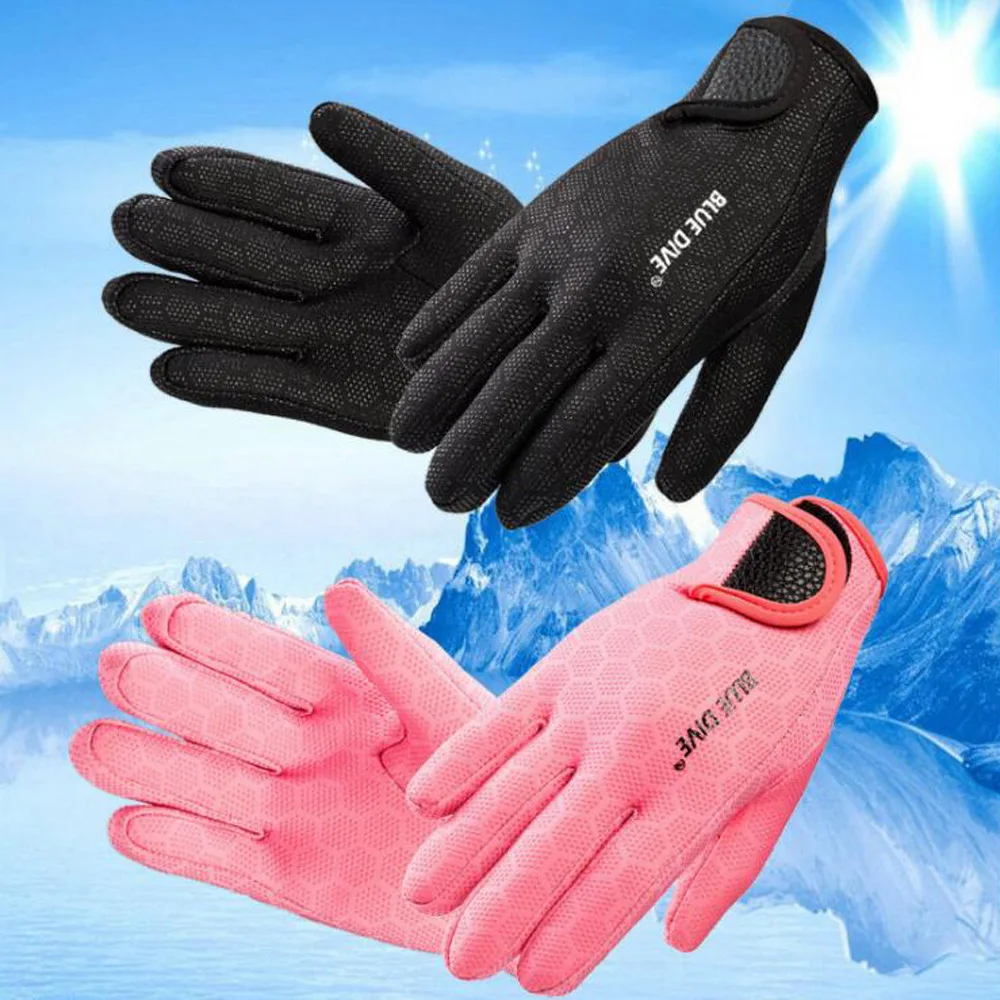 Unisex 1.5MM Neoprene Swimming and Diving Gloves with Anti-Slip and Anti-Scratch Functions, Perfect for Water Sports lt25 4g network smart watch for children 1 4 inch ips touch screen ip67 waterproof sports watch with video calling multi location geo functions blue