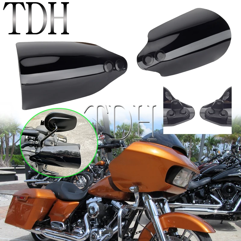 Motorcycle Hand Guard Handguard For Harley Road King Road Electra Glide Freewheeler Wind Falling Protector Cover Deflector