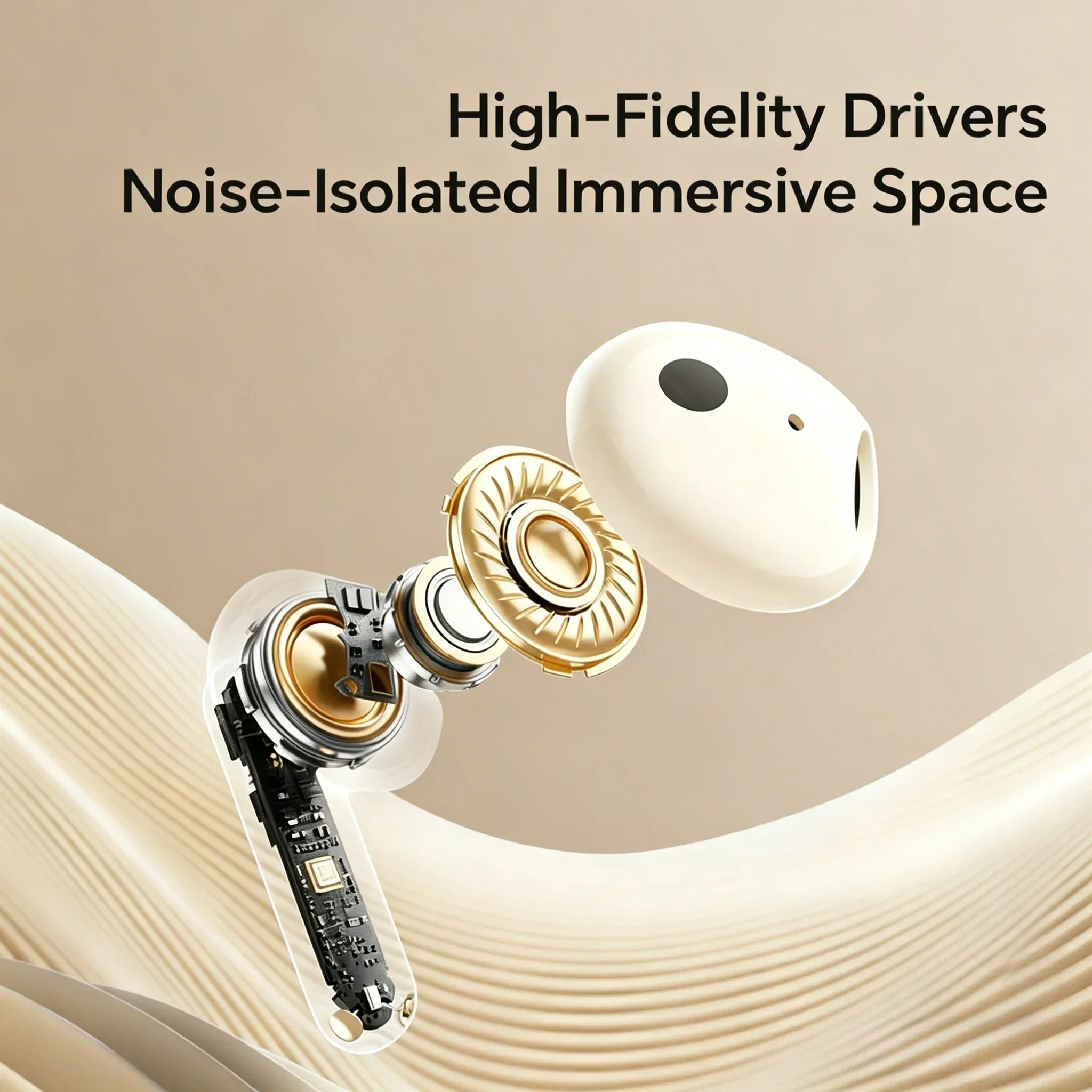 Wireless Bluetooth Earbuds With Noise Isolation And Microphone_voghion.com