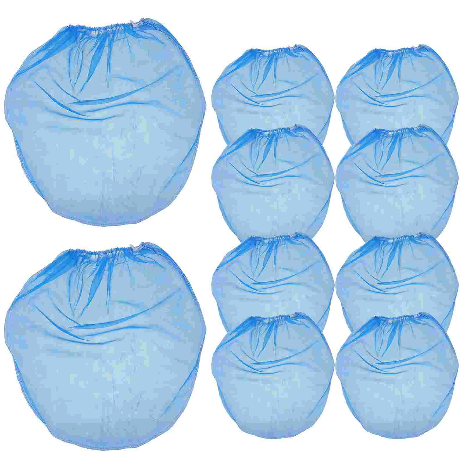 12pcs Paint Filter Bags 5 Gallon Fine Mesh Elastic Opening Strainer For Oil Paint Ink Solvent Wall Coating