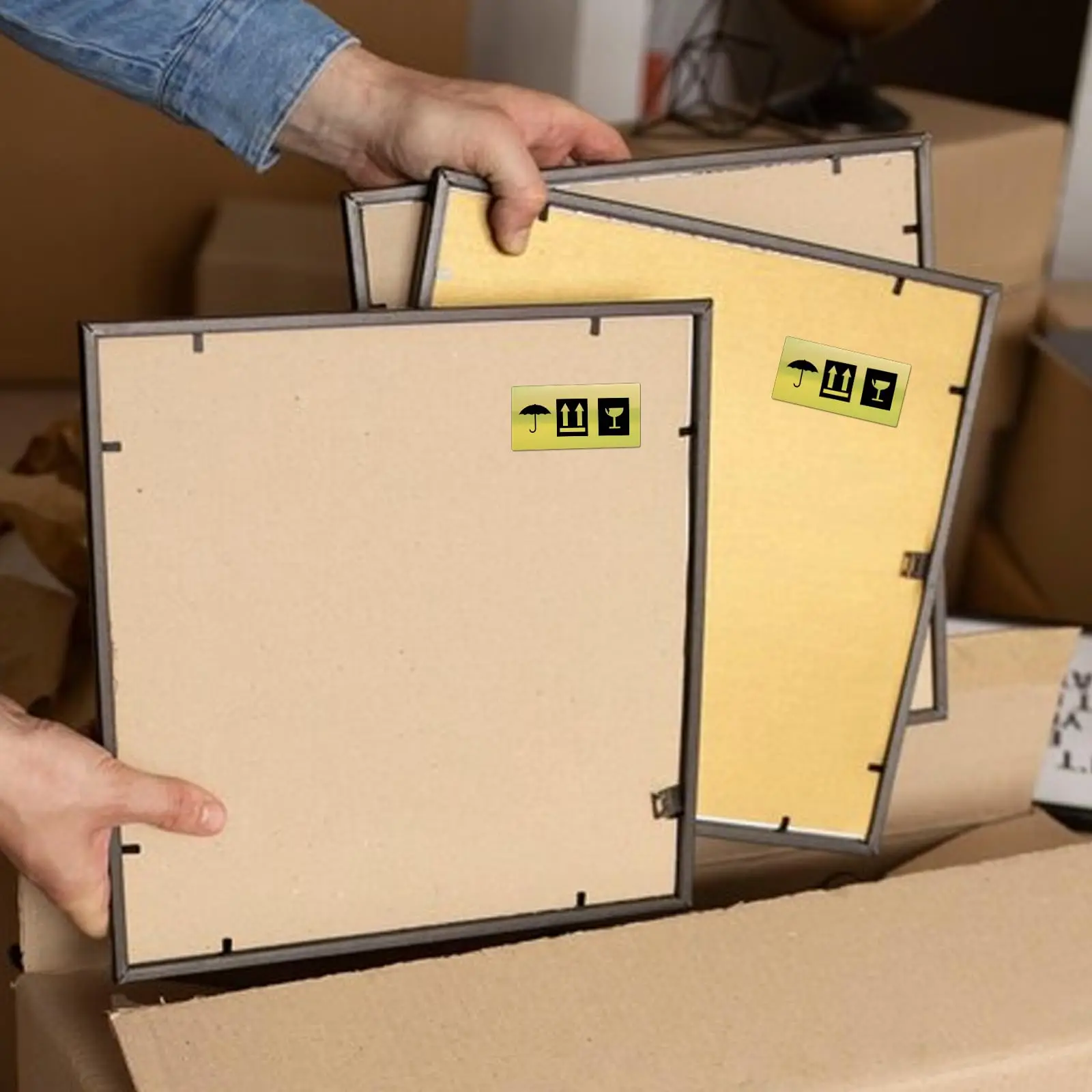 M110 M120 Gold Laser Thermal Labels Metallic Waterproof Adhesive for Laser Printers Luxury Branding Retail Packaging & Gifts