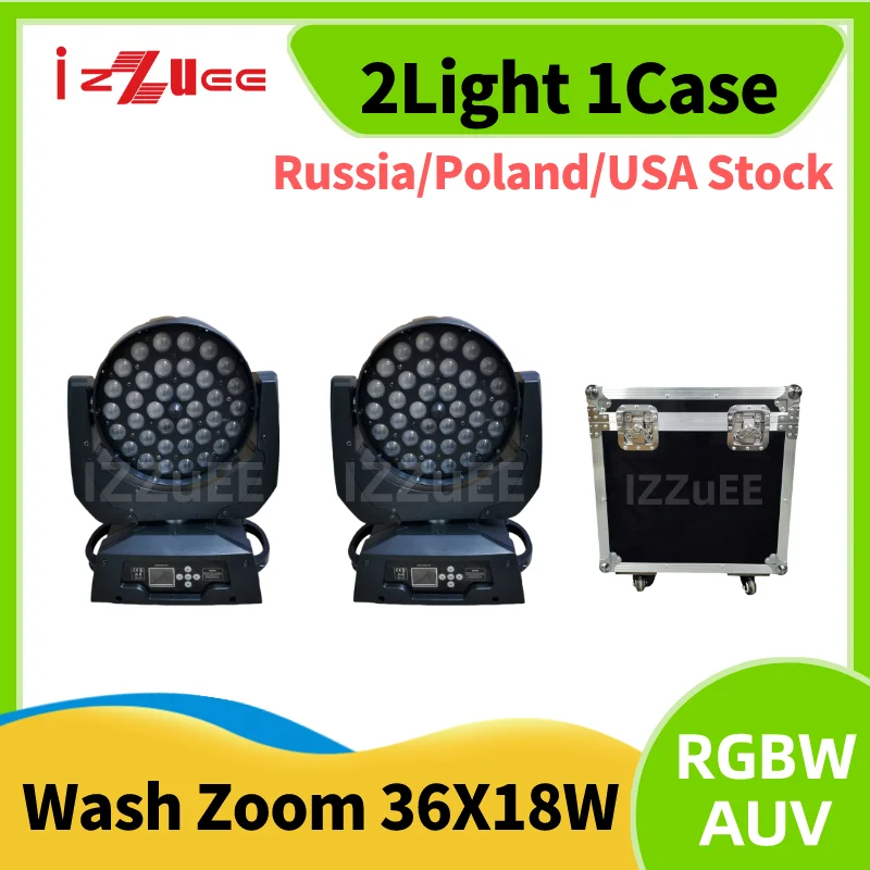 Tête Mobile Double Effet Revolver Wash - Lavage Et Moonflower - RGBW - DMX