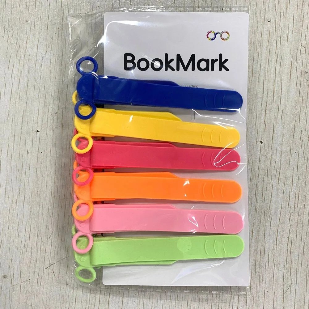 Silicone Bookmark Clip Cute Elephant with Pen Holder Page Flipping Automatically Follows Notebook Page Divider for School silicone bookmark silicone book page holder