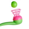 Kids Magic Tricks Floating Blow Balls Tube Toy Traditional Plastic Suspension Blowing Ball Recall Children Classic Toys Gifts 5