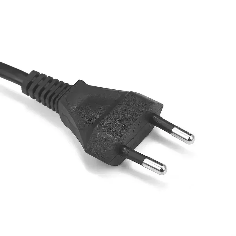 Euro Plug 220V Power Cord with Type C Plug - 0.5m, 1.5m, 3m Length Options for Extension Sockets and Lamps