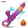 3 in 1 Sucking Thrusting Vibrator for Women Clitoris Sucker Stimulator Heating Dildo Vibrators Female Sex Toys for Adults 18 1