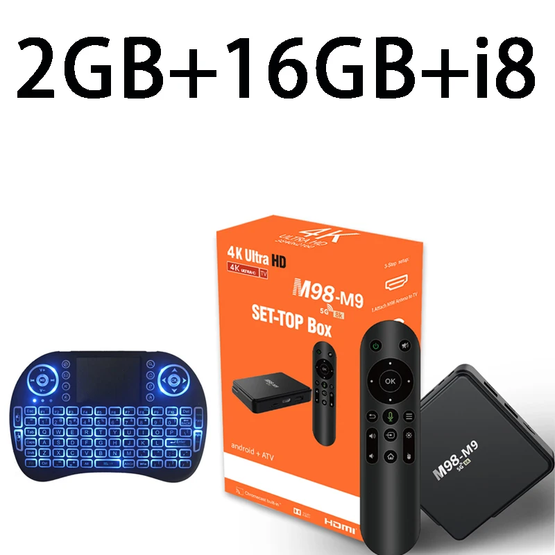 M98 M9 ATV Android TV Box Allwinner H313 Quad Core Android Box support 4G 5G WiFi6 BT5.0 HD Set Top TV Box 4k smart tv AliExpress