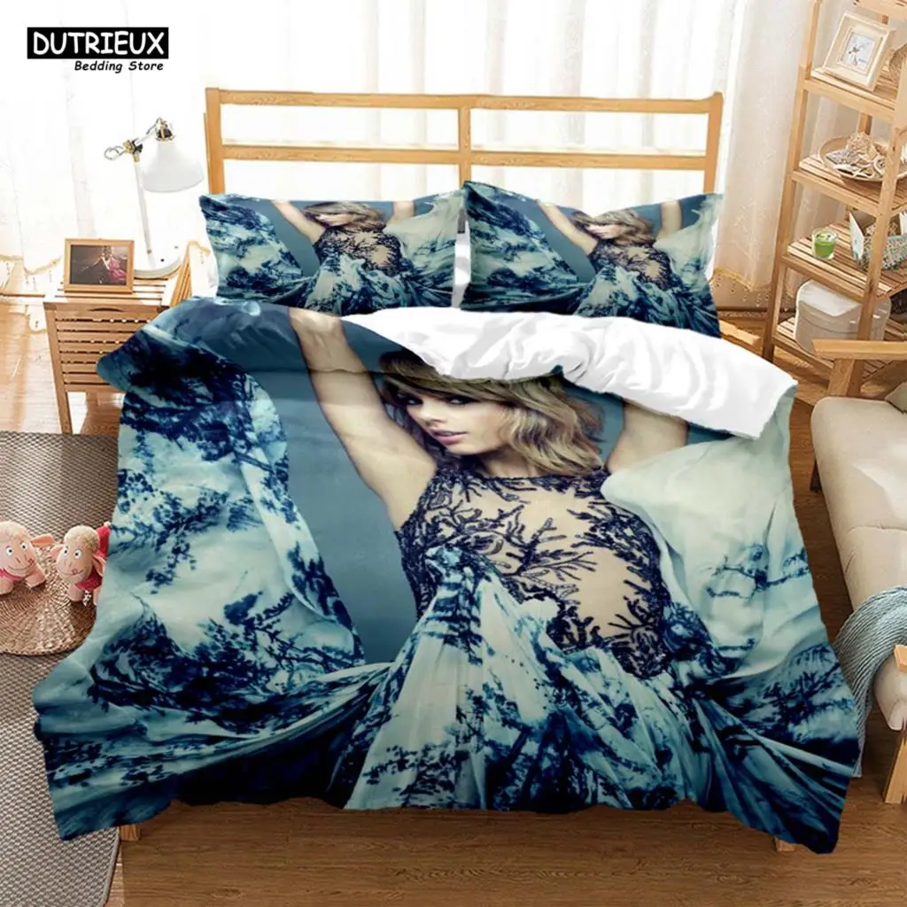 

Top Stream Singer Taylor Fashionable Printed Bedding Comforter Bedding Sets Costomizable Bedding Set King Size Bedding Set