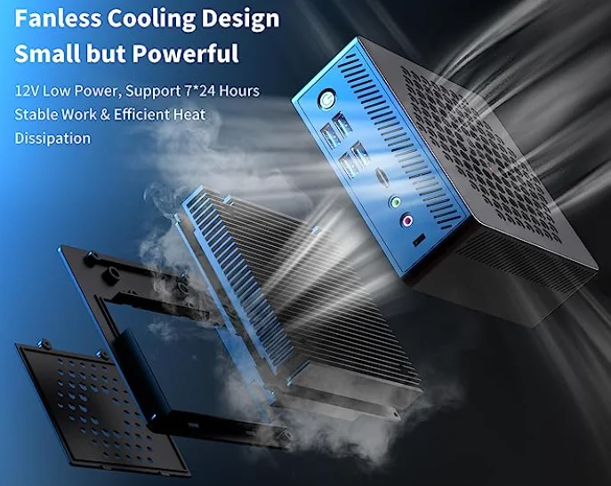 自作PC MINI-ITX・i3 8100・8GB・SSD128GB・Win11 ZXIPC Mini PC