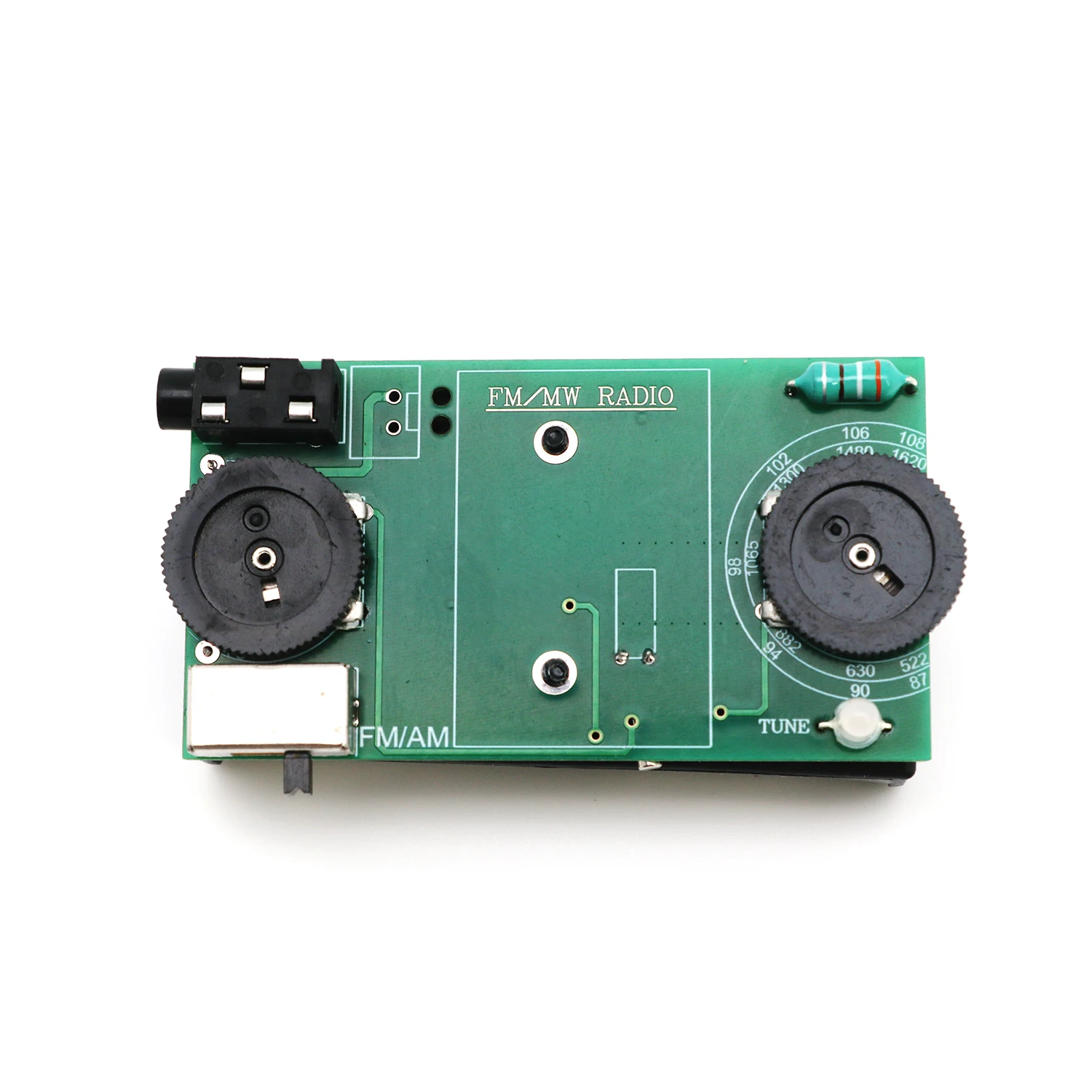Digitales FM-Mittelwellen-Kopfhörer-Radiomodul MW AM FM Frequenzmodulations-Radio-Board 522-1620MHz 87-108MHz Rundfunk-Radio – Detail 1