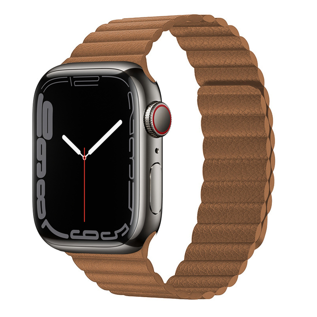 loop for Apple Watch band 44mm 40mm 41mm 45mm 38mm 42mm Magnetic wristband bracelet correa iWatch series 5 4 3 2 SE 6 7