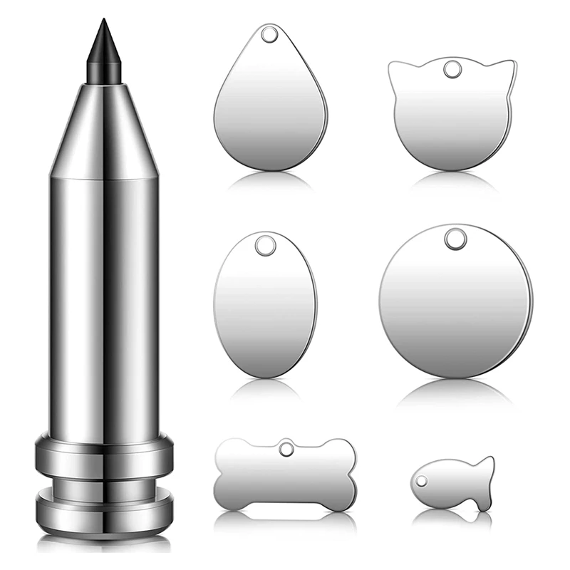 

Инструмент для гравировки с наконечником, инструмент для гравировки с 6 шт. заготовками для штамповки металла в ассортименте, совместимы с Explore, Air, Air 2