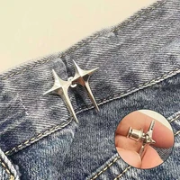 1PCS Adjustable Waist Button For Jeans Pants Detachable Button Perfect Fit Instant Jean Button No Sewing Required 1
