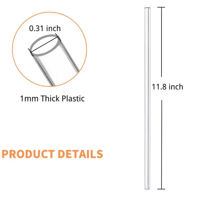 7pcs set Replacement Straw Compatible for Stanley 20 oz 30 oz 40 oz Cup  Tumbler, 6 pack Reusable Straws with Cleaning Brush - AliExpress